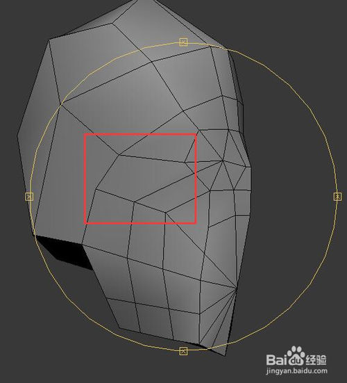 3DMAX人物头部建模布线技巧